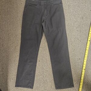 English Laundry Dress Pants Mens 32x30 Gray Chino Flat Front Logo